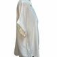 Collared Woven Top Off White