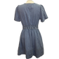Short Sleeve Washed Denim Dress
