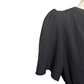 Bell Sleeve Waisted Mini Dress Black