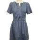 Short Sleeve Washed Denim Dress