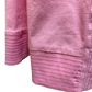 Short Sleeve Zip Up Dress Pink