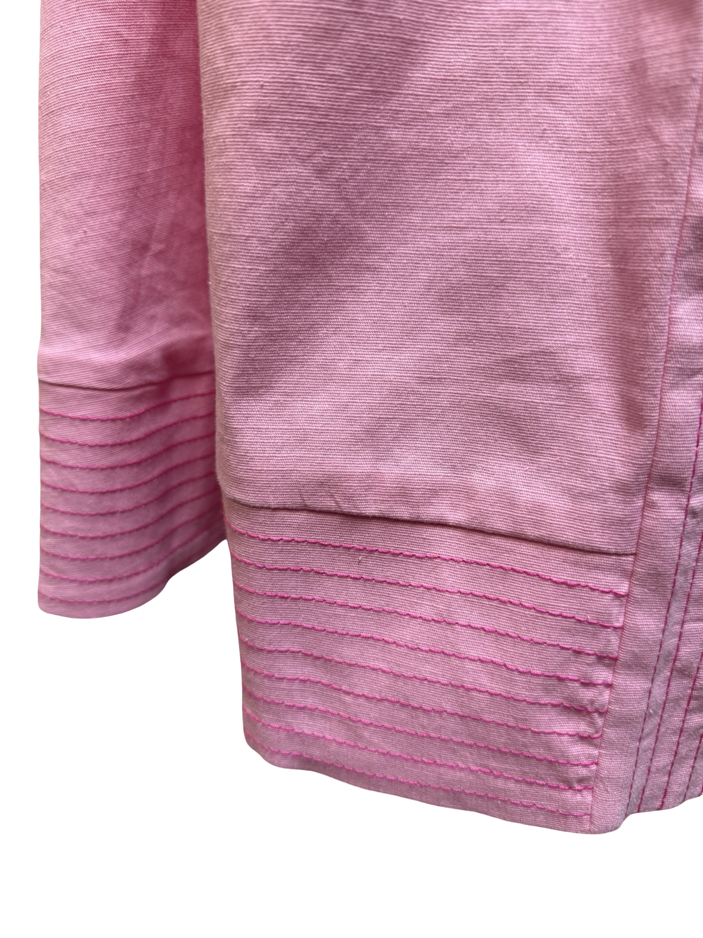 Short Sleeve Zip Up Dress Pink