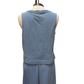 Sloane V Neck Denim Tank Santorini Indigo