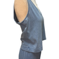 Sloane V Neck Denim Tank Santorini Indigo