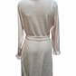 36" Ruffle Chenille Robe Light Pink