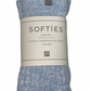 Marshmallow Slouch Socks Heather Sky Blue One Size