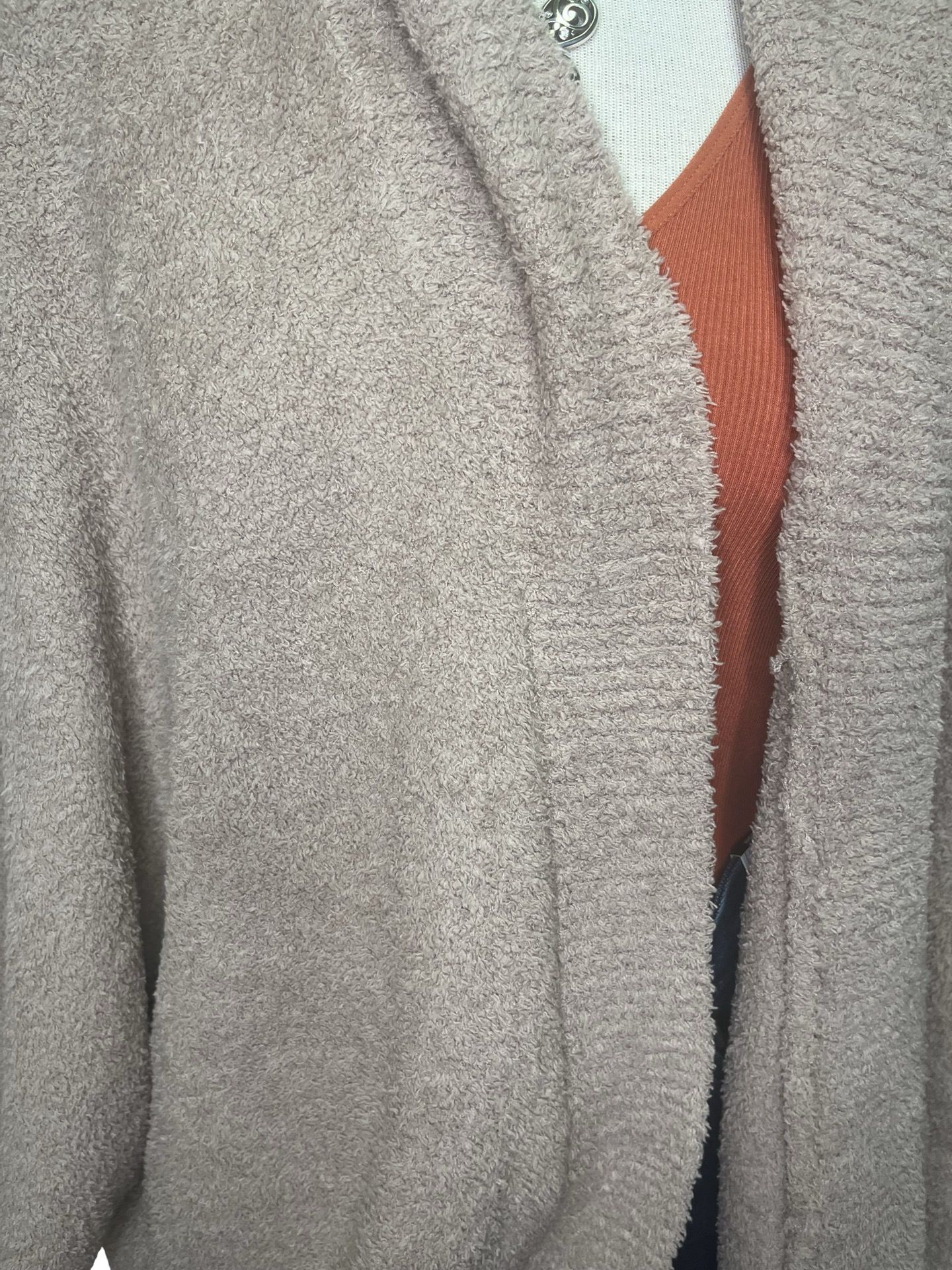 Solid Marshmallow Shrug Coco One Size