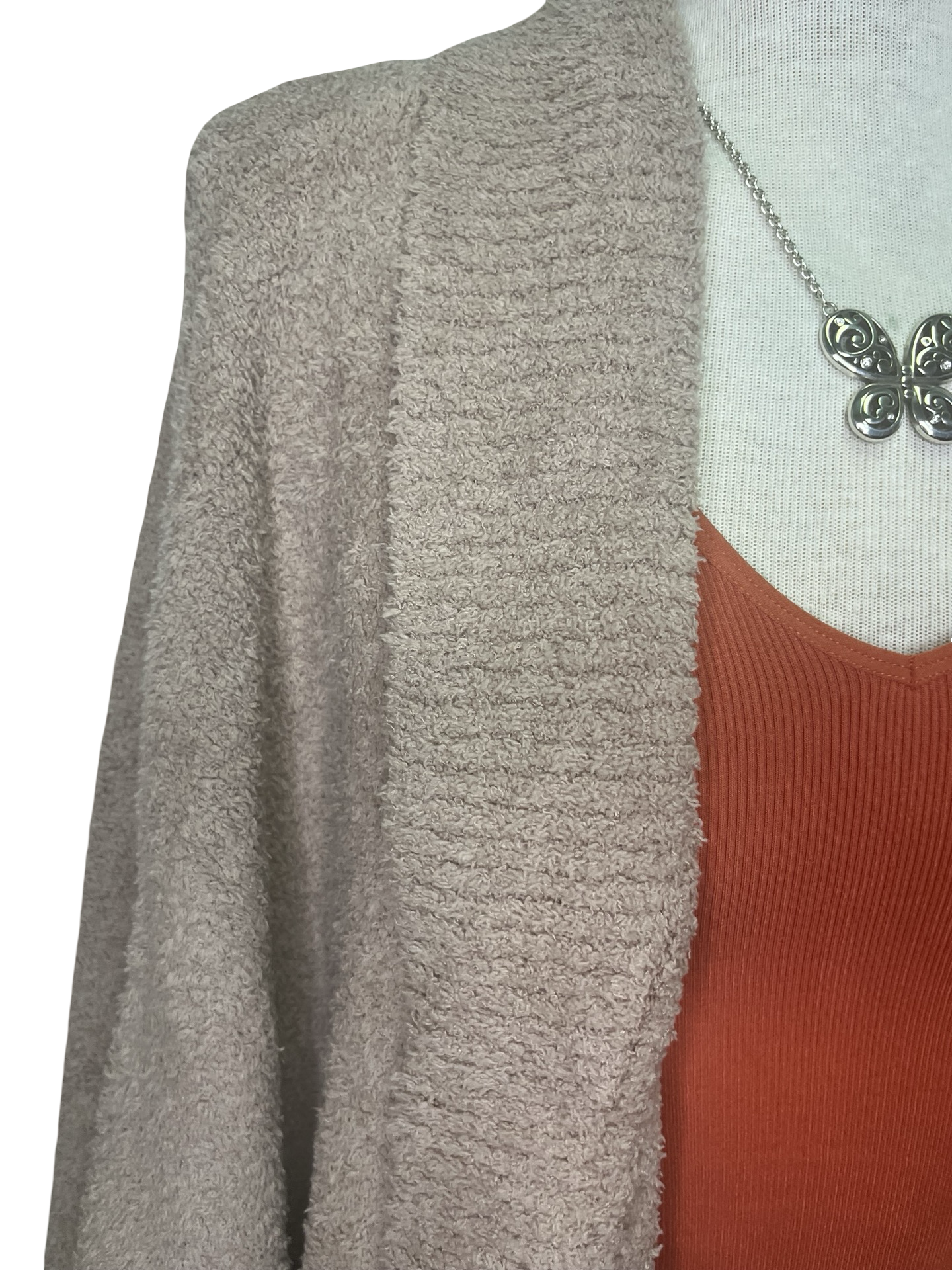 Solid Marshmallow Shrug Coco One Size