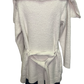 Ultra-Marshmallow Wrap Cardigan with Exaggerated Collar Almond