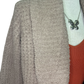 Waffle Marshmallow Cocoon Cardigan Coco