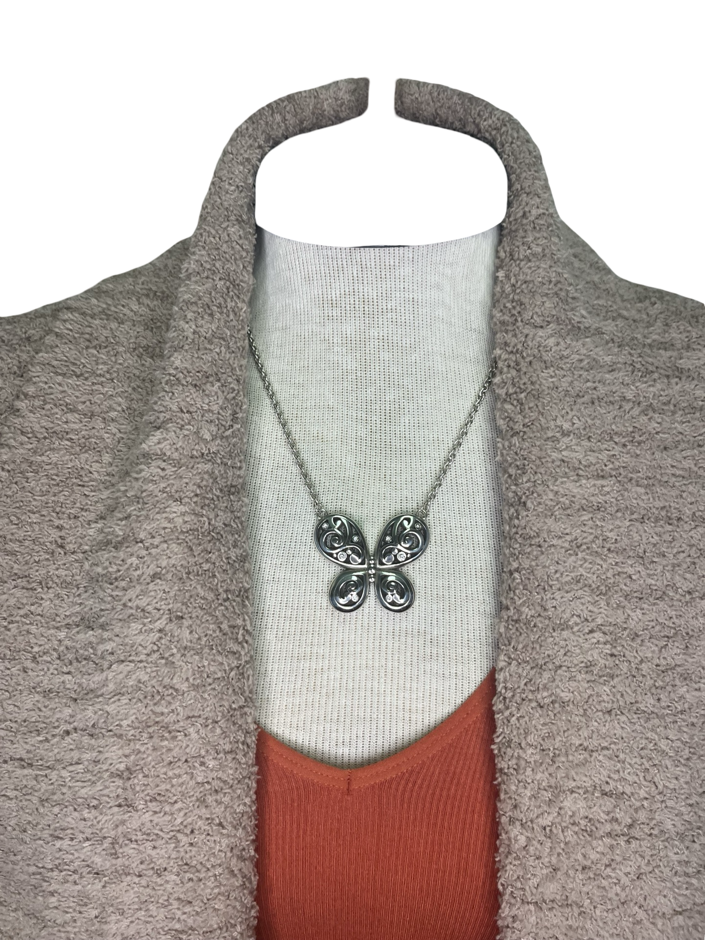 Waffle Marshmallow Cocoon Cardigan Coco