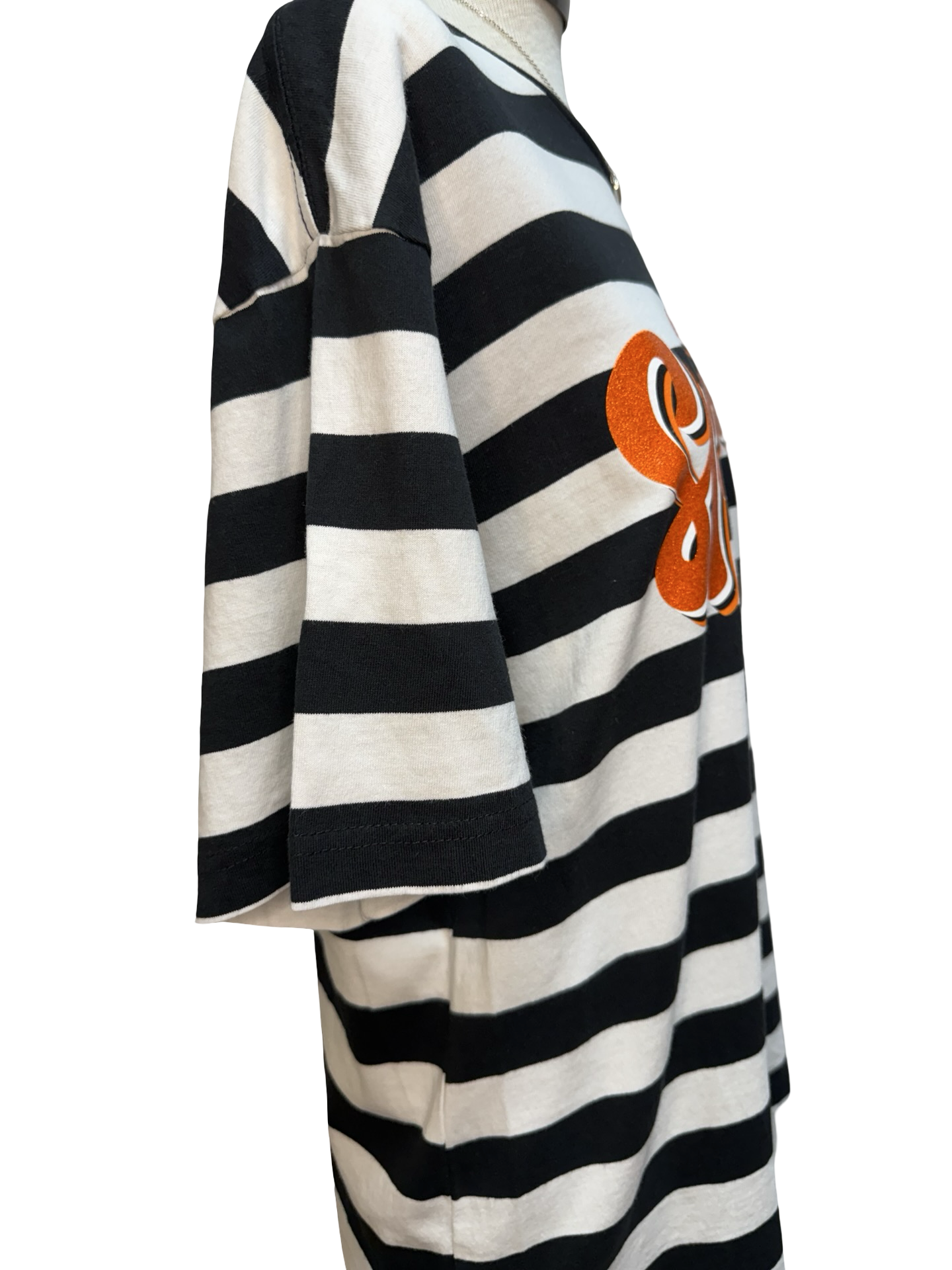Spooky On Stripes Halloween Tee
