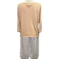 Sicily Carrot Shape Linen Pants White