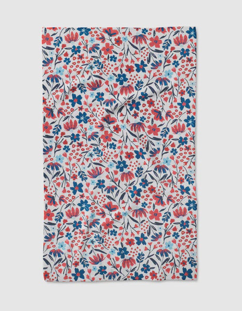 Summer Bloom Tea Towel