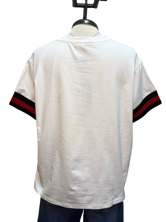 Texas Tech Sparkle Logo T Shirt