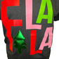 Fa La La with Green Metallic Puff Tee