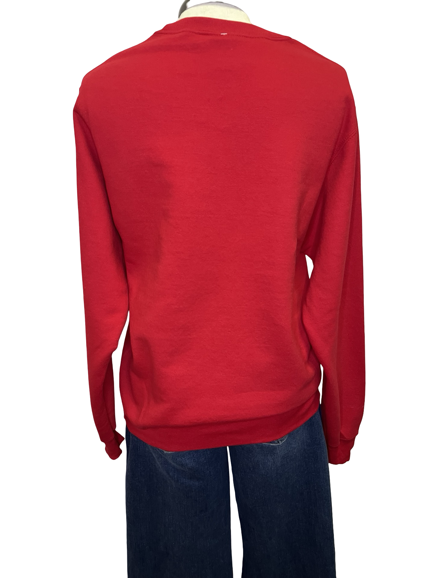 Merry Christmas in Green Puff Sweatshirt