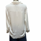 Three Quarter Sleeve Button Down Shirt White