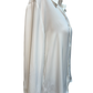 Three Quarter Sleeve Button Down Shirt White