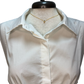 Tie Waist Cap Sleeve Top Off White