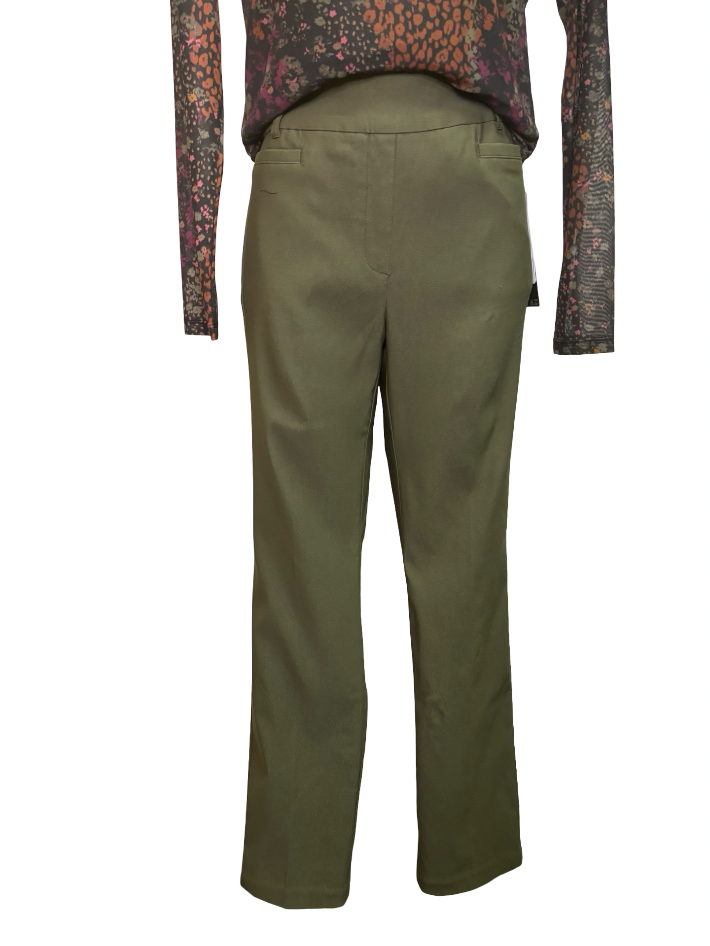 Bengaline Flatten Pull On Pants Ivy