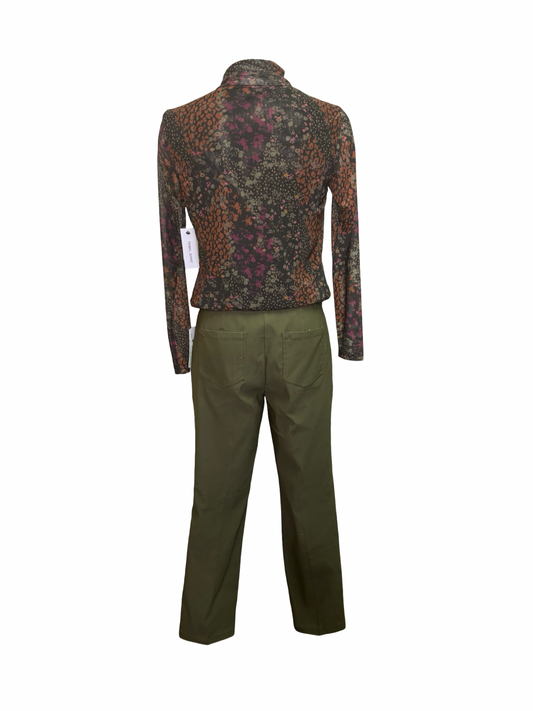 Bengaline Flatten Pull On Pants Ivy