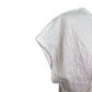 Cap Sleeve V Neck Top White
