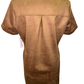 Faux Suede Polo Shirt Dress Almondlatte