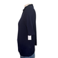 Funnel Neck Elbow Sleeve Top Nightfall