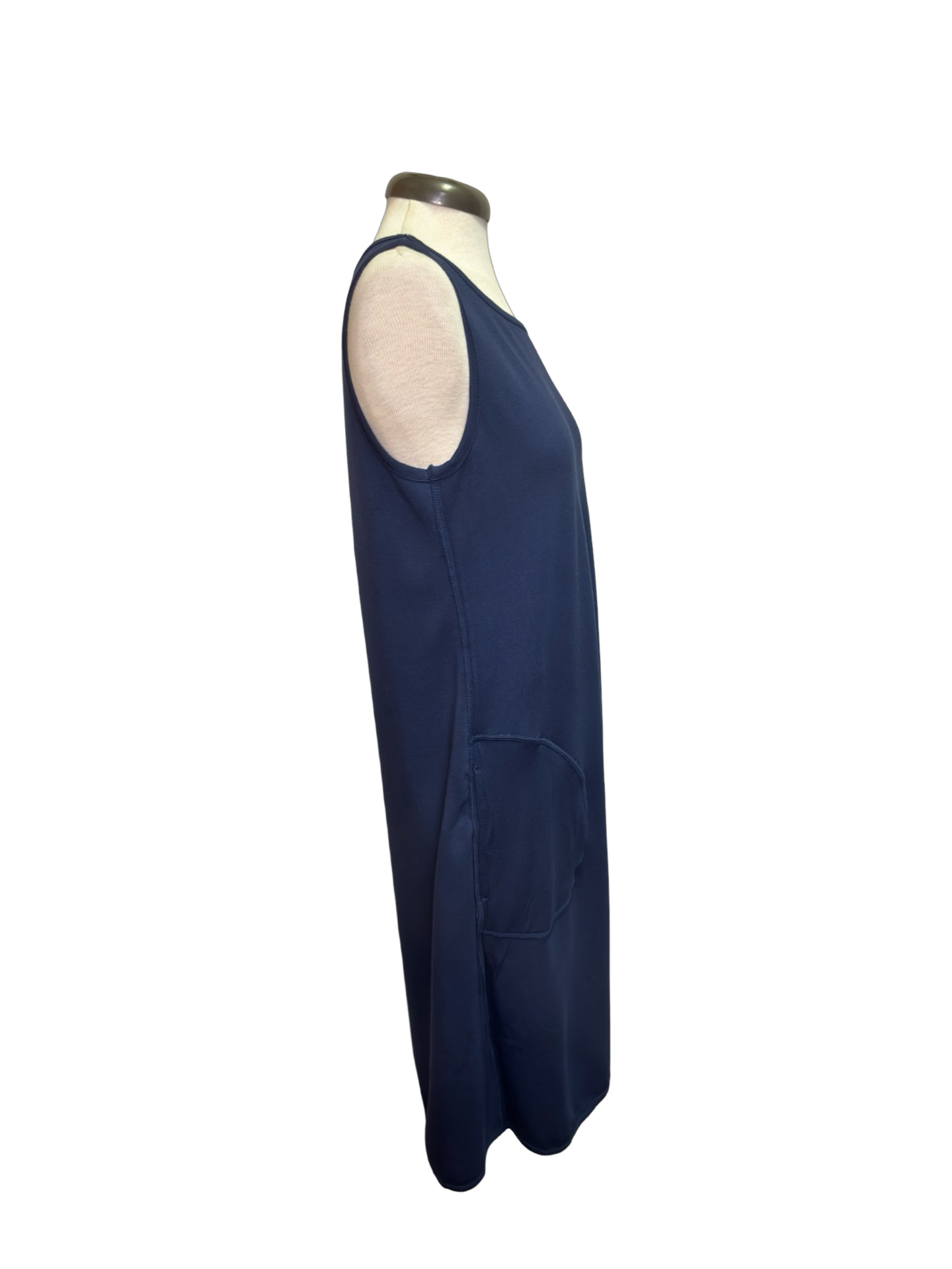 Reversible Calypso Blue/Navy A Line Dress