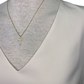 Signature Crepe Flutter Sleeve V Neck Blouse Moonstone