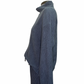 Textured Mock Neck Top Slate Blue