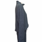 Textured Mock Neck Top Slate Blue