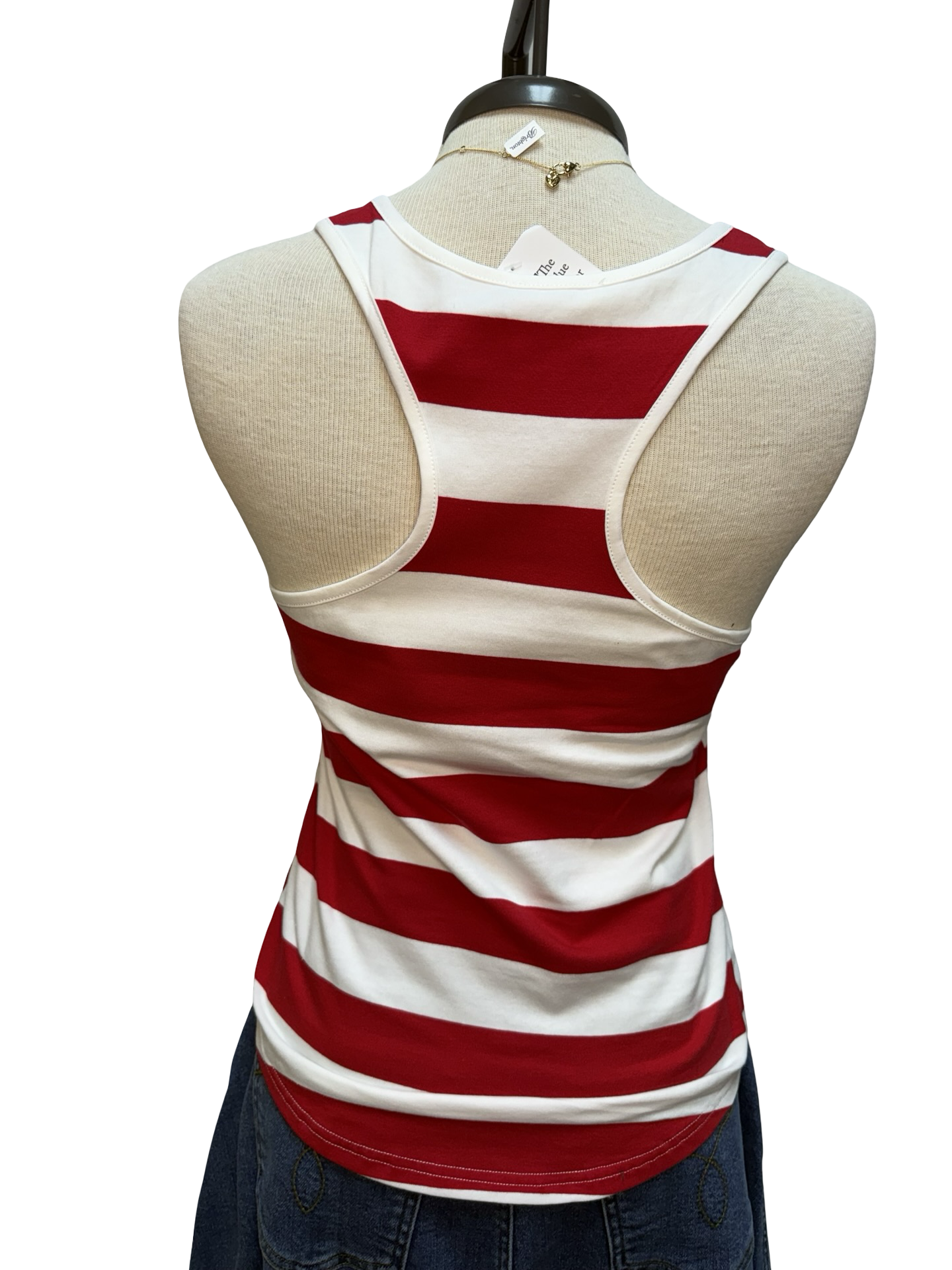 USA 250 Patriotic Striped Sleeveless Tank