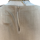 Floral Embroidered Sleeveless Top Tan