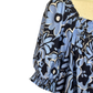 Floral Print Mini Dress Navy Mix