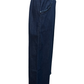 Fringe Hem Denim Pants Dark Denim