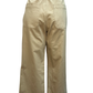 High Waist Wide Leg Crop Pants Mushroom