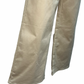 High Waist Wide Leg Crop Pants Mushroom