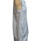 Sleeveless A-Line Stripe Mini Dress Blue