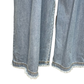 Stone Wash Wide Leg Pant Light Denim