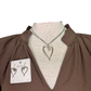 V Neck Balloon Sleeves Textured Top Chocolate