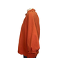 V Neck Balloon Sleeves Textured Top Rust