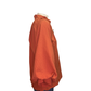 V Neck Balloon Sleeves Textured Top Rust
