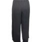 Wide Leg Elastic Waist Pant Black