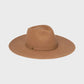 Ramona Women's Wool Felt Fedora Camel
