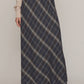 Crestview Plaid Maxi Skirt Eclipse