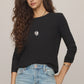 Junie Long Sleeve Tee Black