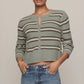 Medina Cozy Stripe Cardigan Eclipse