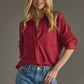 Super Soft Button Up Maroon